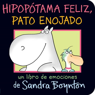 Hipopótama feliz, pato enojado